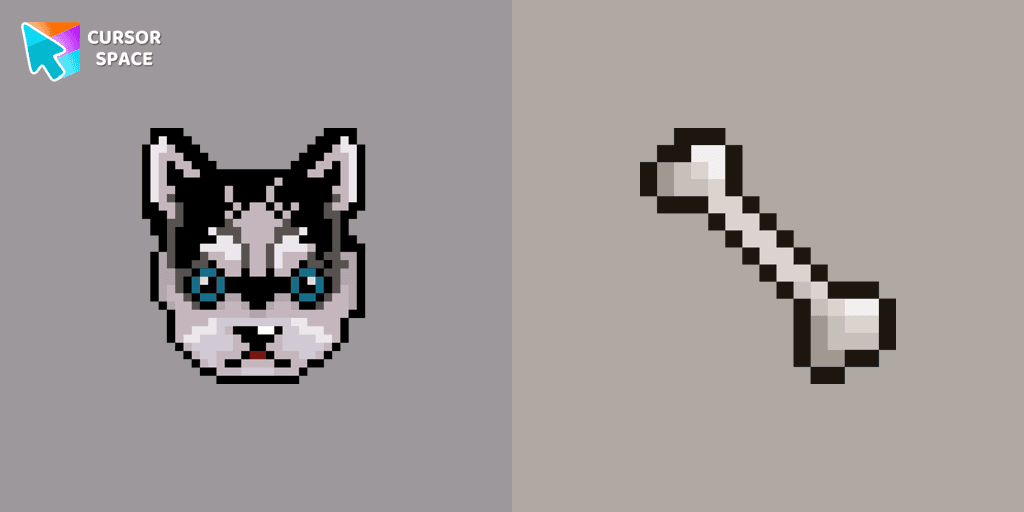 Husky Pixel cursor